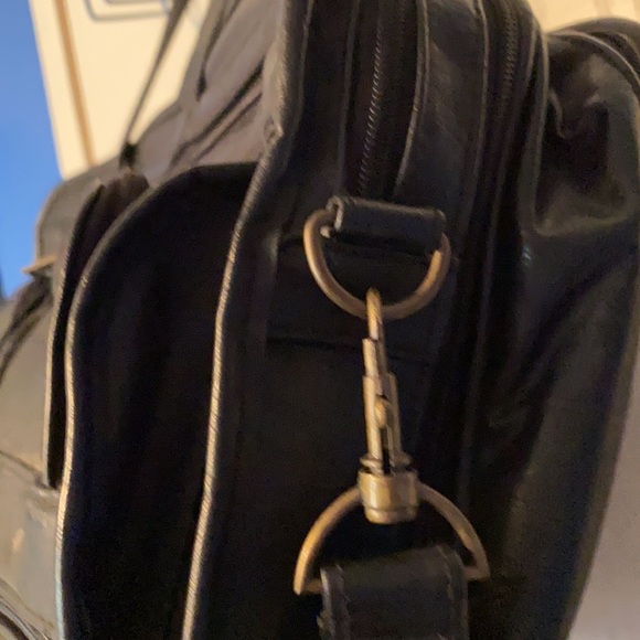 Leather brief case - Picture 7 of 12